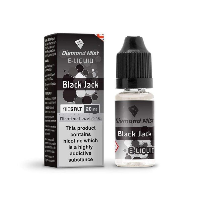 Diamond Mist Black Jack Nic Salt